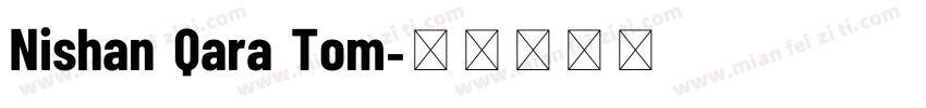 Nishan Qara Tom字体转换